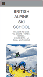 Mobile Screenshot of bass-skischools.com